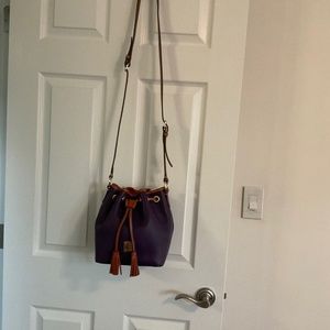 Dooney baby bucket bag